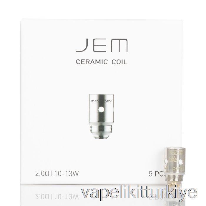 Vape Türkiye Innokin Jem/goby Yedek Bobinler 2.0ohm Jem Seramik Bobin